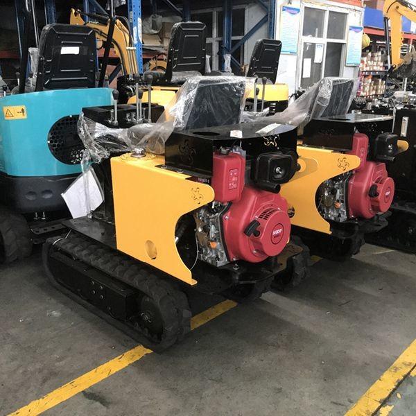 Customized CE KOOP Diesel Engine Electric Mini Excavator For Farm Use