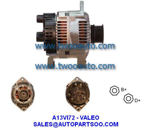 437393 439430 A11VI94 - VALEO Alternator 12V 75A Alternadores