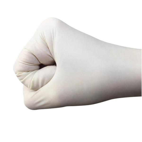 Hygienic White Nitrile Medical Examination Gloves