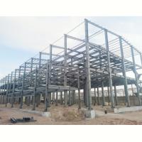 Structure en acier Entrepôt avec ventilation à crête Répondre aux exigences des clients et visiter l'atelier