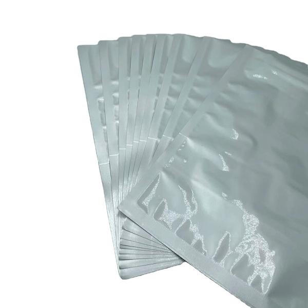 SGS Metalized Silver Mylar Aluminum Foil Bags Kitchen Heat Seal Pouches