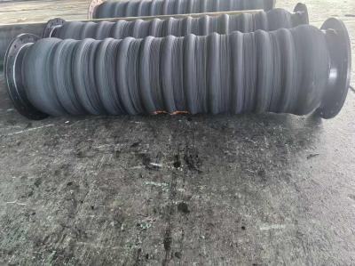 100ft Black Rubber Suction Hose for Dredging -40°F to 158°F