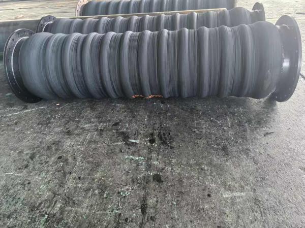 100ft Black Rubber Suction Hose for Dredging -40°F to 158°F