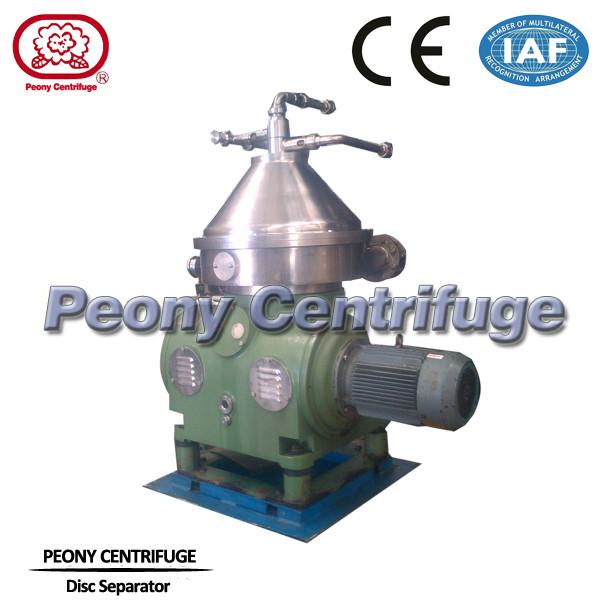 Separador centrífugo automático de poco ruido PBDSD30/separador de aceite del biodiesel