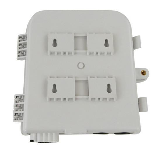 8 Cores FTTH Box Fiber Optic Termination Box Waterproof Wall Mounted 0.66 Kg