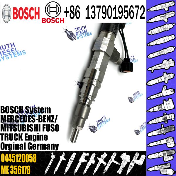 Common Rail Truck Fuel Diesel Injector ME356178 ME355793 0445120006 0445120058