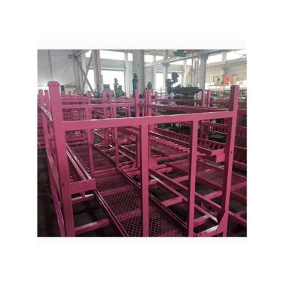 Durable Metal Rack Shelves Rust Resistant Foldable Warehouse Storage Rack Shelves