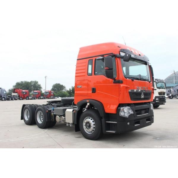 Used HOWO TX7 4*2 6*4 430HP CHG LNG Truck Head with Air Suspension Driver's Seat