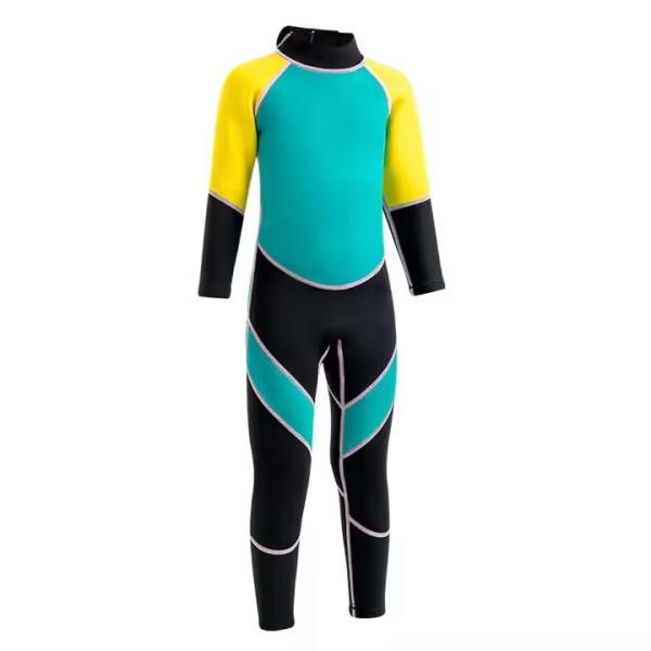 Soft 2MM Warm Belly Kids Diving Wetsuit Sun Protection For Swimming Snorkeling