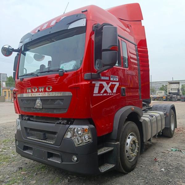 Second Hand HOWO Trailer Tractor Front End 31-40t Load Capacity Return Refunds Policy