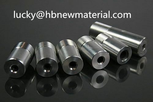 Hot Press Boron Carbide Straight Hole Blasting Nozzle With Aluminum Jacket