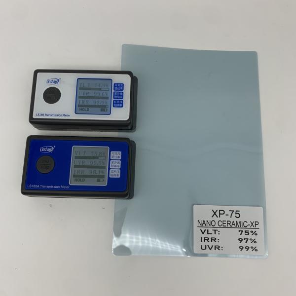 XP-75 IRR99% parabrisas película de protección UV aislamiento térmico solar nano cerámica