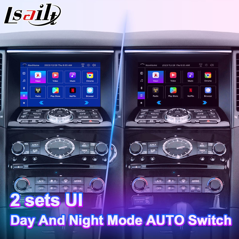 Lsailt Android Screen Car Multimedia Display for Infiniti FX35 FX37 FX37s FX50 FX30d FX QX70 S51 2007-2017