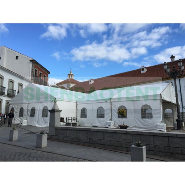 Marquee Wedding Outdoor Party Tent 300 Guests Hard Pressed Extruded Aluminum Alloy
