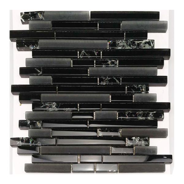 VS41MD/VS42MD/VS43MD/VS44MD/VS45MD Interior Tiles Waterjet Mosaics with Black Mirror