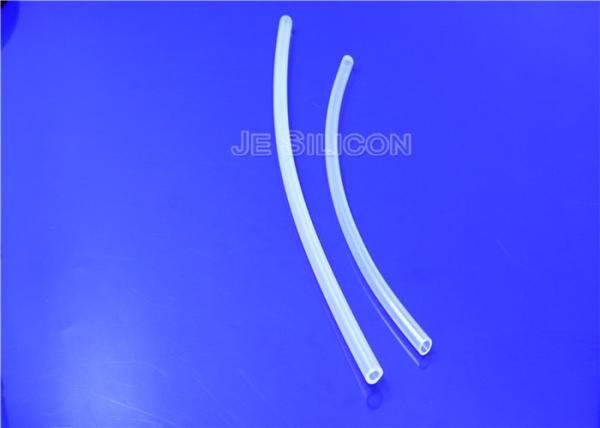 Thin Clear Soft Transparent Medical Grade Silicone Tubing Customized No Contamination