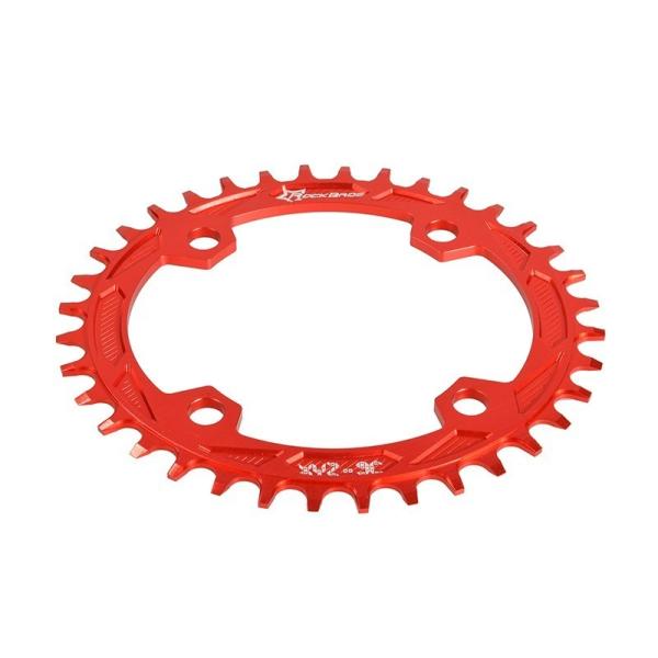 Анодированное красным цветом цепное колесо велосипеда/Фревхэел части КНК подвергая механической обработке для велосипеда дороги