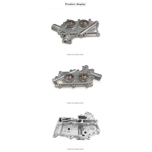 4D105-3 Oil Cooler Cover 6130-52-5110 6130-52-5112 For Komatsu Engine Parts
