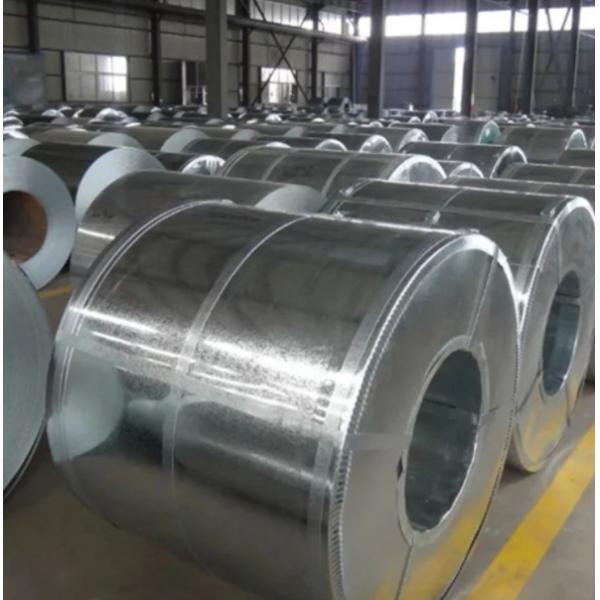 Slit Band Thickness 0.4mm AISI Silver Galvanized Steel Coil