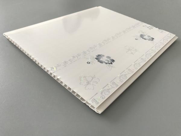 One Side Flower Design Waterproof Wall Panels Size is 200 × 7mm