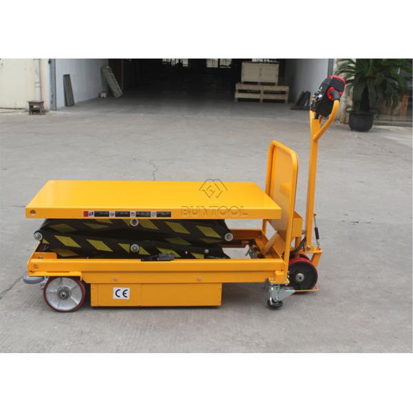 500kg 700 Kg 60 X 60 Self Propelled Mobile Lift Tables Hydraulic  Electric