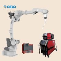 Brazo de soldadura robótico industrial para la fabricación de acero estructural
