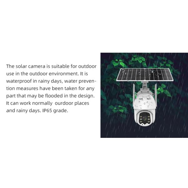 4G WiFi IP Solar Powered Outdoor Sim 2MP 1080P Solar IP PTZ Night Vision Video Surveillance PIR CCTV Farm Solar