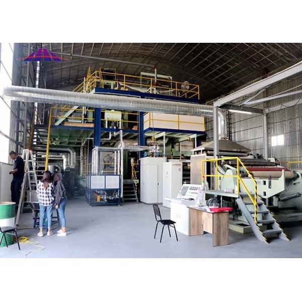 3200mm PP Spunbond Nonwoven Production Line SMS SMMS SSS  For Diaper