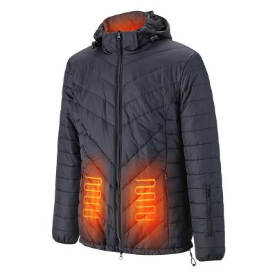 Revestimento caloroso elétrico S-3XL Windproof da bateria