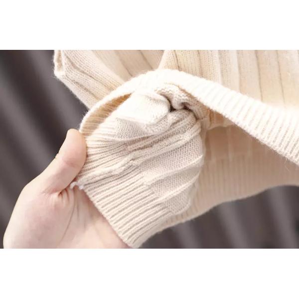 90cm Spring Children'S Clothing Floral Lapel Jeans Knit Vest Long Sleeve