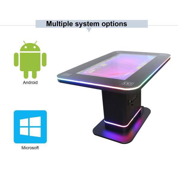 43'' 49'' 55'' Lcd Touch Screen Kiosk , Lcd Smart Touch Table For Bar