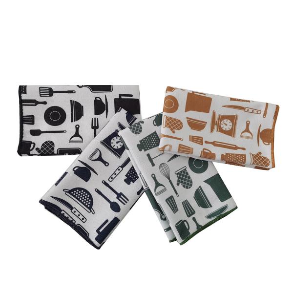 Coffee Bar Microfiber Dish Towel For Dishes Tea Towel