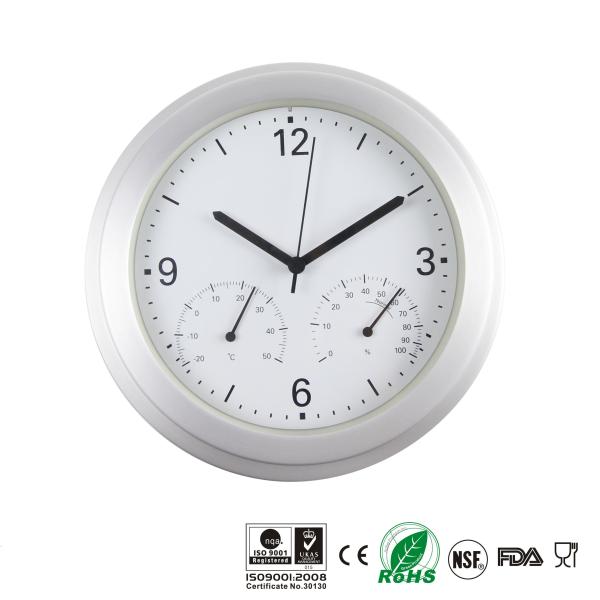 3 в 1 термометре дизайна крытом на открытом воздухе с часами/температурой/чтение