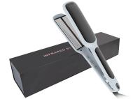 Straightener infravermelho cerâmico do cabelo 60W com visualização ótica de painel LCD