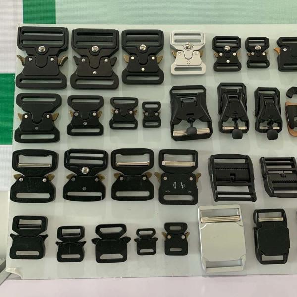 AZO SGS Bag Making Accessories Buckle Clip Metal 30-60mm Length
