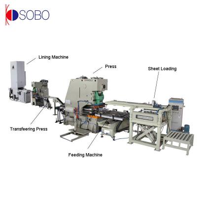 Automatic Twist Off Cap Forming And Lining Machine Twist Off Cap Punching Machine