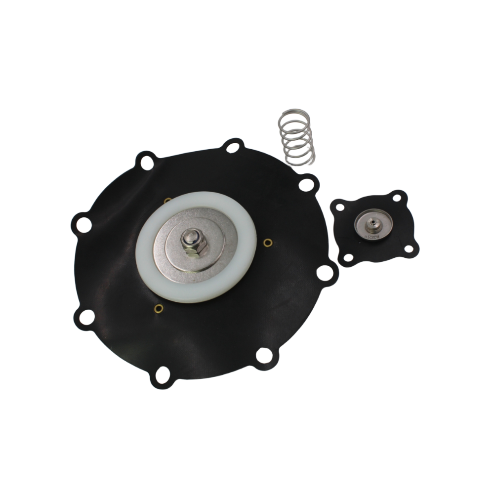Dual Material Maintenance Solution For Pulse Jet Valve C113928 NBR Double Diaphragm Spring Assembly FKM High‑temperature Membrane Replacement Kit For ASCO Dust‑collecting Equipment