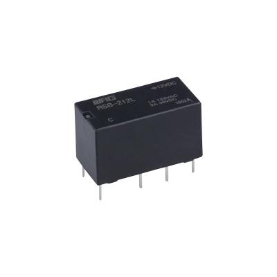 montagem do PWB dos pinos do relé 8 do poder da C.C. SPDT de 150mW sensibilidade alta da mini 2A 12V