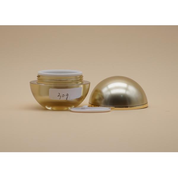 Контейнеры формы шарика косметические Креам, макияж круга золота пустой раздражают