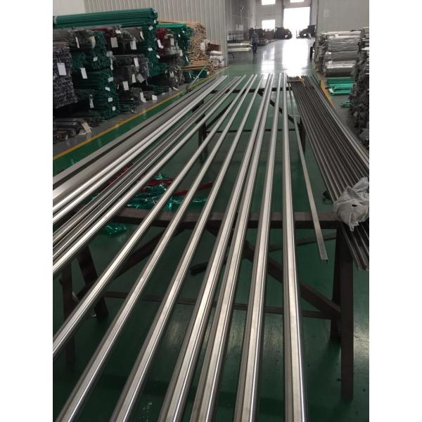 Satin / Mirror Stainless Steel Tubing Round Shape With Corrosion Resistance
