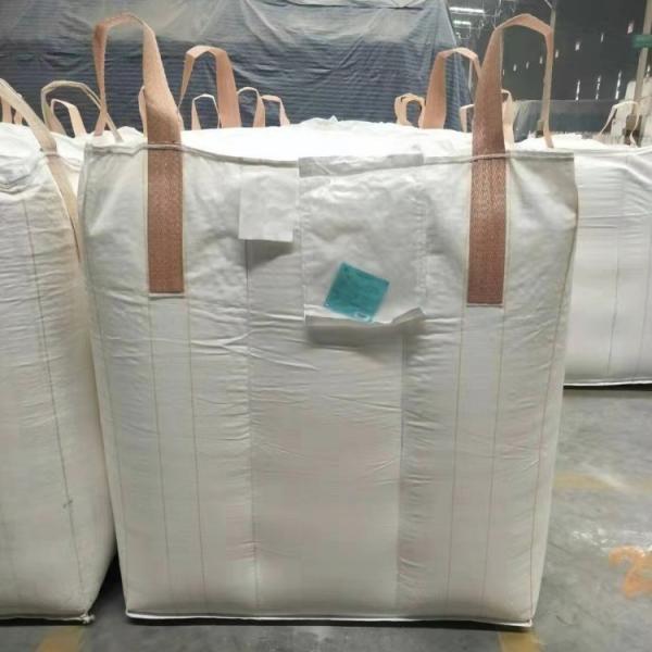 PP Woven Big Baffle Bulk Bag 1000-2000 Kgs 4 Panel Baffle Bag Packing