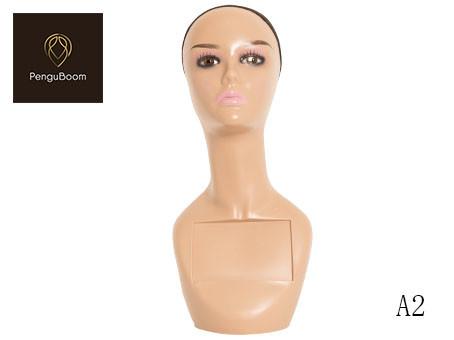 A2 Female Mannequin Head Without Shoulders Rigorous Workmanship For Hat Display