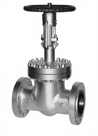 Industrial Extended Bonnet Gate Valve, 304/316 Stainless Steel, Class150/300, for LNG & Petrochemical Plant Cryogenic -196℃