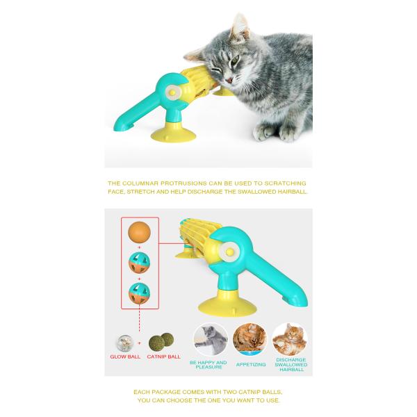 Manufacturer Custom Amazon Cat Track Ball Turntable Cat Interactive Toys