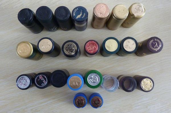 Custom PVC Shrink Capsules for Wine, Spirit, Vodka, Juice, Vinegar, Olive Oil, Food