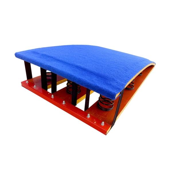 Wood Gymnastics Equipment Springboard UV Protection Surface Material PVC / PU