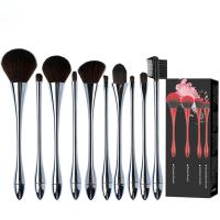 Synthetic Bristles Setting Powder Brush , Mineral Powder Foundation Brush OEM