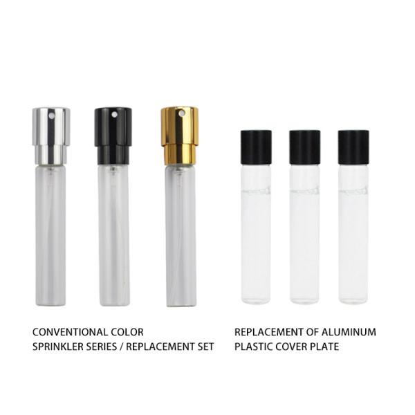 Стекло завинчивой пробки противоударное косметическое разливает мини стеклянный флакон духов по бутылкам 10ml