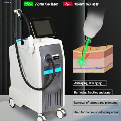 Máquina de remoção de pelos de alexandrite de alta frequência multifuncional para acne e vascular