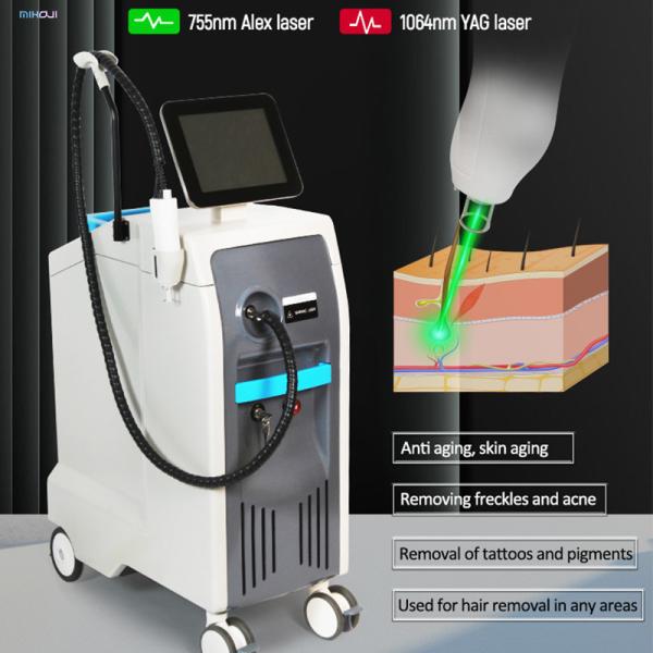 High Frequency Alexandrite Hair Removal Machine Multifunctional For Acne And Vascular